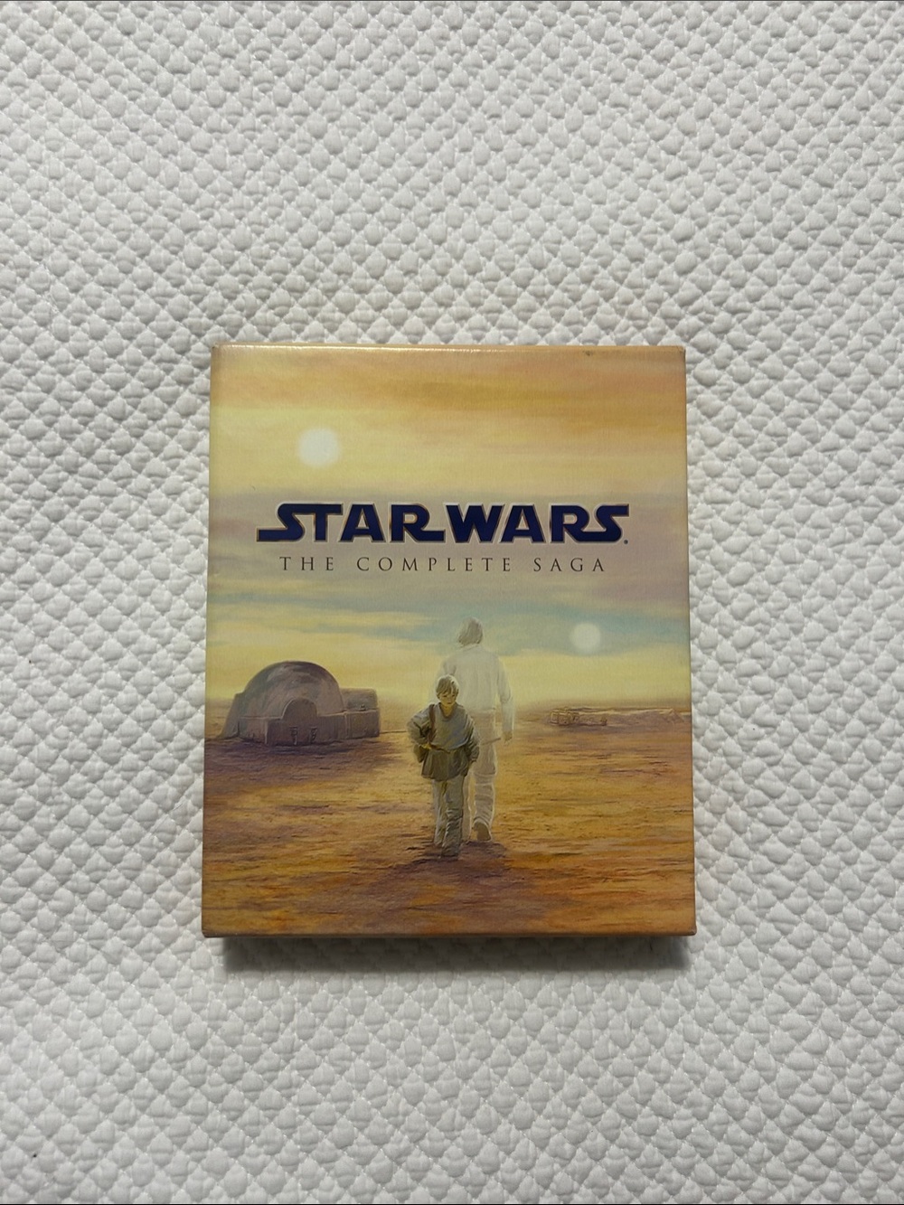 Star Wars Box Set with Beige and Dark Blue Artwork